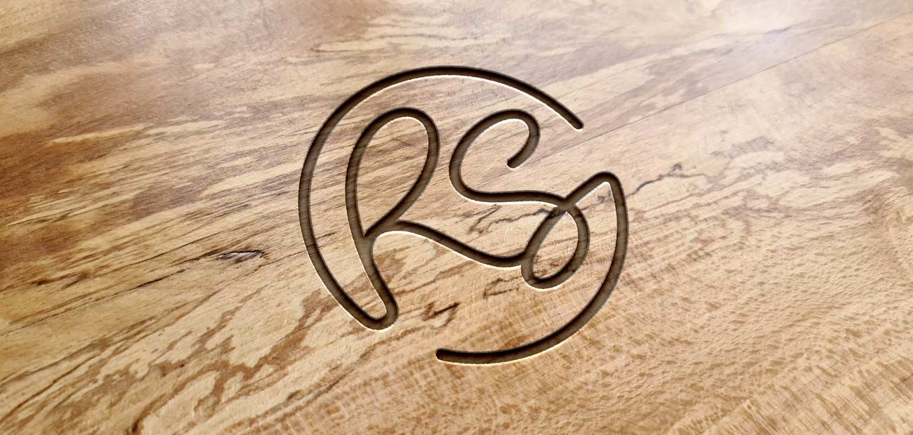 RS Catering logo design